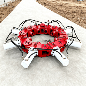Cisaille hydraulique à prix d'usine pour pieux, machine de démolition de pieux montée sur excavatrice pour la construction de fondations de ponts et autoroutes - Product Image 1
