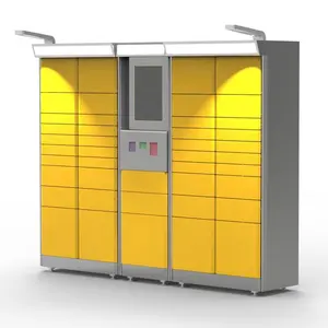 OEM/ODM Intelligente Strumento di Armadietto Armadio Metallico per Lavoratore con App Mobile e Touch Screen Smart Locker