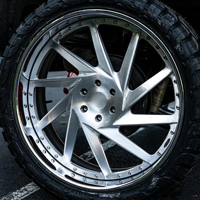 Nouvelles jantes en alliage d'aluminium forgé 2 pièces, concaves profondes, brossées, 17-24 pouces, 6x139.7, compatibles avec les pick-up tout-terrain, garantie 3 ans