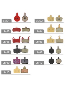 Pastilhas de Freio para Bicicleta de Montanha e Veículos Elétricos, Blocos de Freio de Resina Semi-Metálicos, Atacado de Pastilhas de Freio para Bicicleta de Montanha - Product Image 1