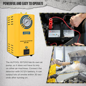 Officiële Fabriek Auto Rookmelder Autool SDT202 Rook Lek Detector Voor Pijp Systemen Behalve Evap Auto Rook <span class=keywords><strong>Tester</strong></span> - Product Image 5