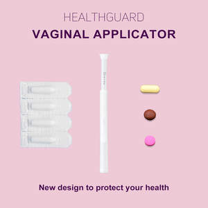 Dosaggio chiaramente marcato applicatore vaginale senza bordi ruvidi filettato supposta applicatore per crema, gel, capsula - Product Image 3