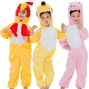 Disfraces de Animales para Niños para Jardín de Infantes <span class=keywords><strong>Disfraz</strong></span> de Dinosaurio Cerdito Rana Conejo Tigre Rata Vaca para Actuación - Product Image 5