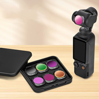 Kit de filtres NDPL CPL pour Pocket 3, accessoires Osmo Pocket 3, filtres d'objectif ND8 ND16 ND32 MCUV, ensemble de protection de cardan, filtres Pocket 3