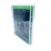 Boîte de présentation en acrylique transparente pour jeux vidéo, boîte de protection avec protection UV pour Playstation 3 4 5 Xbox One Series X Blu-Ray