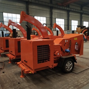 Machine à moteur diesel pour écraser les branches d'arbres en paille avec garantie d'un an Broyeur pour la coupe de paillettes et de branches - Product Image 5