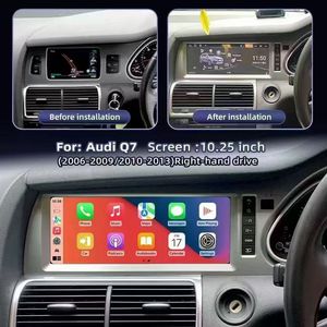 สำหรับ Audi Q7 หน้าจอควบคุมกลาง สเตอริโอ GPS นำทาง ระบบไร้สาย CarPlay หน้าจอแยกส่วน Android Auto กล้องมองหลังในตัว - Product Image 3