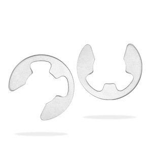 แหวนล็อคทรงตัวซี Xinyongye ทำจากสแตนเลส 304 เกรด A แบบสแนปอิน - Product Image 1