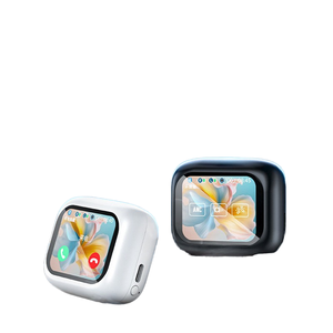 سماعات أذن لاسلكية ذكية LX10 بتقنية الذكاء الاصطناعي للترجمة من هواتشيانغبي، تحكم باللمس، عمر بطارية طويل جداً، إلغاء الضوضاء الذكي، مع مؤشر LED - Product Image 1