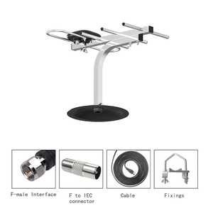 Antena de TV de Aluminio de Alta Ganancia 4K para Interiores, Antena Digital HDTV, Antena de TV HD - Product Image 2