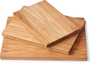 <span class=keywords><strong>Planche</strong></span> à découper en bois de chêne de qualité supérieure avec design en bloc de boucher, logo laser, durable et durable pour une utilisation professionnelle en cuisine - Product Image 6