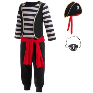 Hippo Kids Halloween Kleding Jongens Piratenkleding Tv Film Personage Kostuum