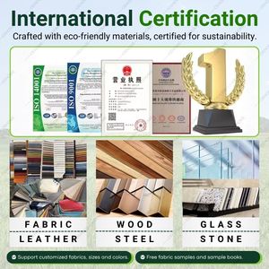 Luxury Customizable Apartment Living Room Bedroom Dining Furniture Modern Sofa Dining Table Office <b>Desk</b> Storage <b>Cabinet</b> Marble - Product Image 4