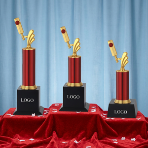 Elegant Gold Die Casting Metal Cricket <b>Trophy</b> Business Awards Employee Appreciation Leadership Recognition Engraving Portable - Product Image 1