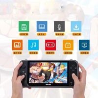 Console de jeux vidéo Portable X40 pro, avec écran LCD de 7 pouces, Double joystick, lecteur MP4 vidéo, carte TF, pour jeux GBA/NES 5000