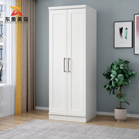 Armoire à portes battantes en panneaux de particules de 8 m, anti-humidité et facile à nettoyer, pour chambre et salon – Offre Spéciale