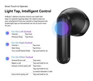 <span class=keywords><strong>Blackview</strong></span> <span class=keywords><strong>AirBuds</strong></span> 7 True Wireless BT Casque TWS Écouteurs Dans L'oreille avec Microphone Charge Sans Fil pour Téléphone Mobile - Product Image 6