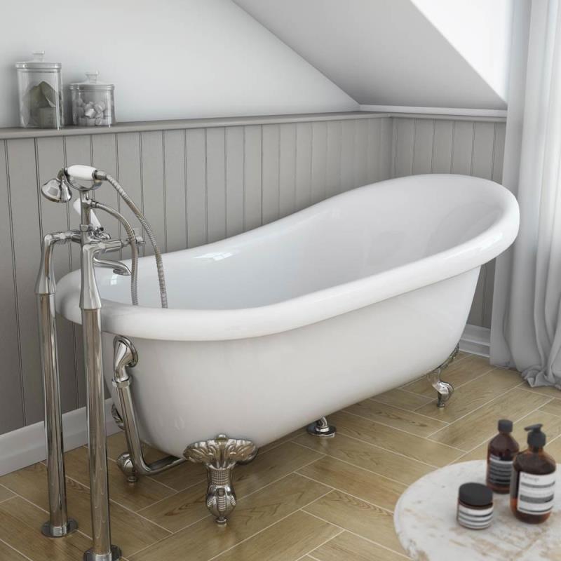 High Quality Acrylic Separate Bathtub with
