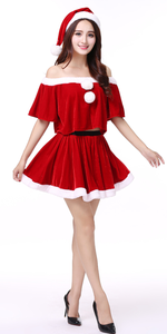 Santa Lady Christmas <strong>Fancy</strong> <strong>Dress</strong> <strong>Costume</strong> - Product Image 4