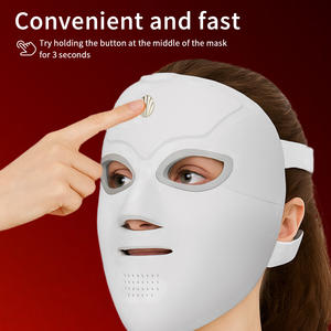 EYCO Matériau en silicone liquide LOGO personnalisé Soins de la peau Masque facial à led photon proche infrarouge Masque de beauté pour thérapie par la lumière rouge - Product Image 3