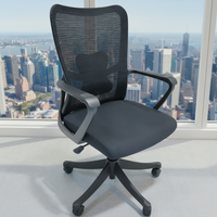 Chaise de conférence de bureau moderne en maille, très vendue, pour dirigeants et personnel, idéale pour les réunions scolaires, mobilier de bureau en gros