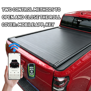 Cubierta de Caja de Camioneta Eléctrica de Aleación de Aluminio <span class=keywords><strong>2022</strong></span> 2023, Cubierta Rígida Retráctil de 8 pies para <span class=keywords><strong>Chevrolet</strong></span>/GMC Silverado/Sierra - Product Image 5