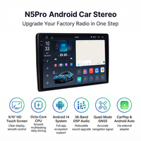 LODARK N5 Pro 2K 9/10" QLED con Marco, Android 14, GPS, Navegación UIS7865 Octa 12nm, 4G, WiFi, CarPlay, 360, DSP, 36EQ