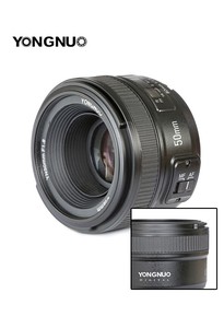 YONGNUO EF YN 50mm F1.8レンズforCanon Large Aperture Auto Focus Lenses for DSLR <span class=keywords><strong>Camera</strong></span> 700D <span class=keywords><strong>750D</strong></span> 800D 5D Mark II IV 10D - Product Image 3