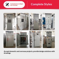 Armoire de distribution d'énergie complète de type extractible MNS, armoire de commutation d'énergie haute/basse tension GGD, contrôle de fréquence variable
