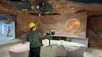 Jeux interactifs de lutte contre l'incendie en 3D avec caméra IR multi-joueurs, projection murale interactive, extincteur interactif pour la formation