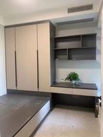 Meuble de chambre à coucher moderne et minimaliste multifonctionnel, personnalisation de la maison, lit futon de gym, bureau, armoire de chambre à coucher