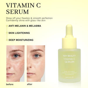 Özel Marka Sıvı Yüz Vitamini C Hyaluronik Asit Bitkisel Gliserin Yaşlanma Karşıtı Parlatıcı Beyazlatıcı Serum Koyu Lekeleri İyileştirir - Product Image 4
