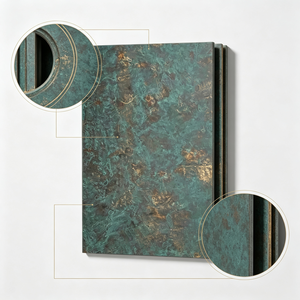 Panel <span class=keywords><strong>de</strong></span> Pared Decorativo <span class=keywords><strong>para</strong></span> Exteriores <span class=keywords><strong>de</strong></span> Piedra Blanda Dorada, Revestimiento <span class=keywords><strong>de</strong></span> Piedra Flexible MCM, Chapa <span class=keywords><strong>de</strong></span> Piedra Delgada, Impermeable y Resistente al Fuego - Product Image 5