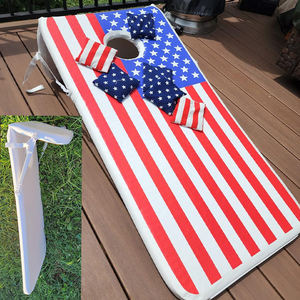 Jeux de plein air Planche à sacs de sable Cornhole Set Corn Hole Game Floating Pool Game Inflatable Cornhole Board - Product Image 2