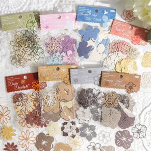 30 pcs/pack Matériel Pack Fleur Pick up Collection Série Fleurs Creusées Manuel DIY Matériel Décoratif Fond - Product Image 3