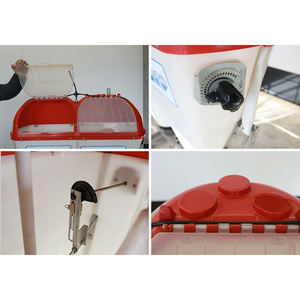 Mangeoire pour porcs à longue durée de service en matériau PE durable Différents types de mangeoire humide et sèche - Product Image 6