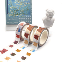 Fabricant de rubans Washi personnalisés, faible MOQ, fournitures de planification imprimables mignonnes, rouleaux décoratifs pour scrapbooking et journal, approvisionnement direct usine