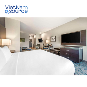 Ventas calientes Muebles de habitación de hotel de madera Comfort Inn | OEM Muebles de hotel para la venta en pedidos al por mayor Directo de fábrica Fuente de Vietnam - Product Image 3