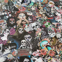 WRAPMASTER Vinilo Adhesivo para Automóviles con Diseño de Dibujos Animados, Baja Adhesión, 1.52*20 Metros