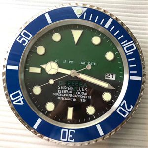 Đồng hồ treo tường <span class=keywords><strong>Green</strong></span> Hulk bán buôn, chất liệu kim loại toàn bộ, sang trọng, hiển thị ngày, dạ quang - Product Image 4