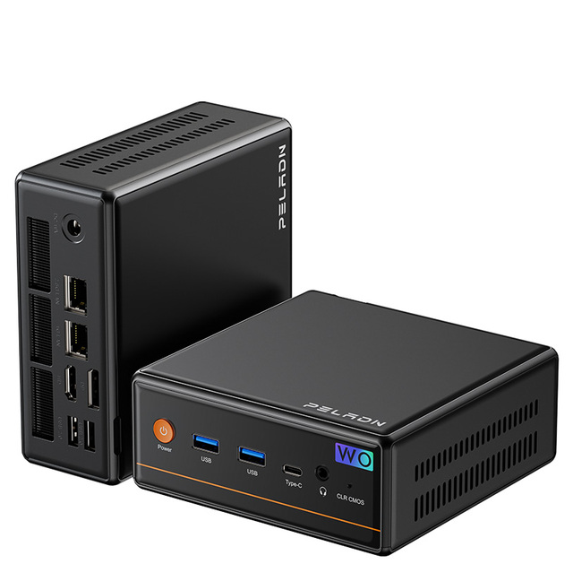"Mini PC with Intel Core I5-12450H, Wi-Fi 6, BT 5.2, 4K HD Triple Display, High-Speed Memory & SSD Support