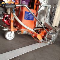 Machine de marquage routier thermoplastique tout-en-un premium 5,5 CV pour la construction, avec fonduoir intégré et large plage de fonctionnement, pour un trafic réduit