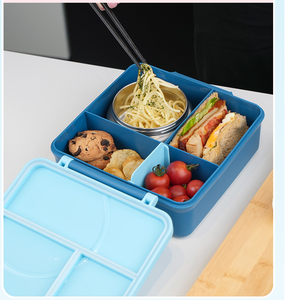 Boîte à <span class=keywords><strong>lunch</strong></span> thermique portable pour enfants, compatible micro-ondes, lonchera, <span class=keywords><strong>thermos</strong></span>, boîte à <span class=keywords><strong>lunch</strong></span> pour aliments chauds, boîte à <span class=keywords><strong>lunch</strong></span> pour enfants pour la rentrée scolaire - Product Image 3