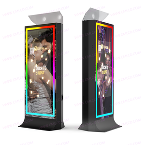 Chuyên nghiệp tháp Photo Booth 72 "gương DSLR Máy ảnh photo Booth với 43" 4K màn hình cảm ứng đám cưới cho thuê thiết bị photobooth - Product Image 4