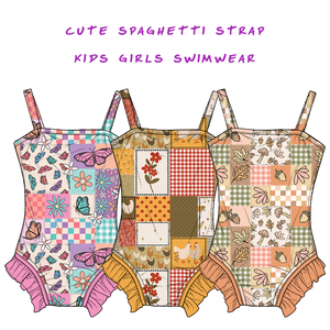 Nouveaux maillots <span class=keywords><strong>de</strong></span> <span class=keywords><strong>bain</strong></span> pour bébés filles à imprimé estival sans manches, vente en gros OEM, maillots <span class=keywords><strong>de</strong></span> <span class=keywords><strong>bain</strong></span> pour enfants à séchage rapide - Product Image 1