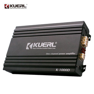 Kuerl เครื่องขยายเสียงรถยนต์โมโน1000W Class D เครื่องขยายเสียงดิจิตอลสำหรับการปรับเปลี่ยนเครื่องเสียงรถยนต์กล่องอลูมิเนียม - Product Image 4