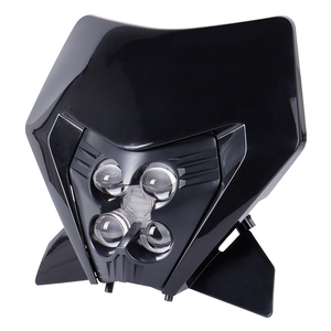 Faro LED con <span class=keywords><strong>Cubierta</strong></span> para Motocicleta de Enduro, para Motocross, Compatible con EXC-F 250 350 450 500 KTM <span class=keywords><strong>Pit</strong></span> <span class=keywords><strong>Bike</strong></span>, Modelos 2024 2025 2026 - Product Image 1