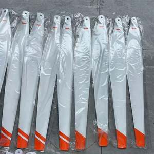 ใบพัดแท้ T50 ขายดี ทนทานสูง ผลิตจากพลาสติกสีขาว สำหรับเครื่องพ่นยา Agras T50 T40 หมุนทวน/เดินตามเข็มนาฬิกา อะไหล่เครื่องจักรกลการเกษตร - Product Image 4