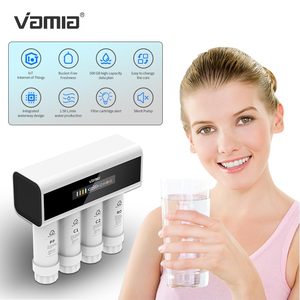 Điện tankless dưới-chìm thẩm thấu ngược lọc nước 4-giai đoạn lọc 500 GPD tốc độ dòng chảy thân thiện với môi cho hộ gia đình - Product Image 4