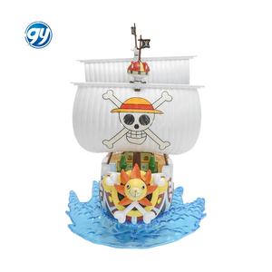 Anime barco uno pezzo di action figure <span class=keywords><strong>mille</strong></span> soleggiati che vanno allegri modelli di barche per Figure modello di collezione di navi assemblato nuovo - Product Image 5
